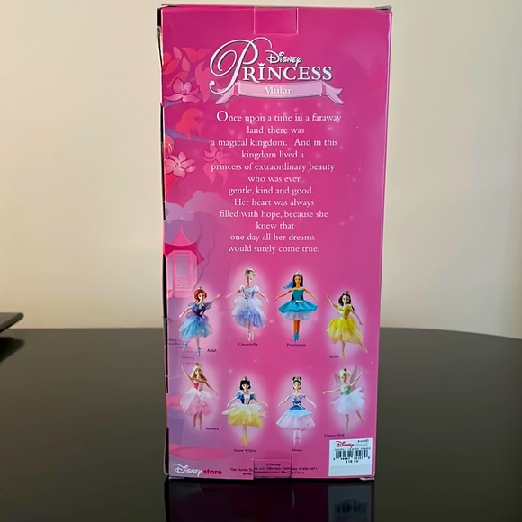 Disney Mulan Ballerina Doll New in Box Barbie Doll Princess - Picture 2 of 3
